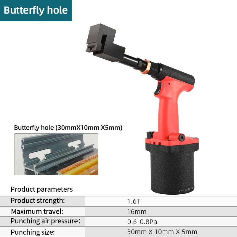 Butterfly hole-Pneumatic-red