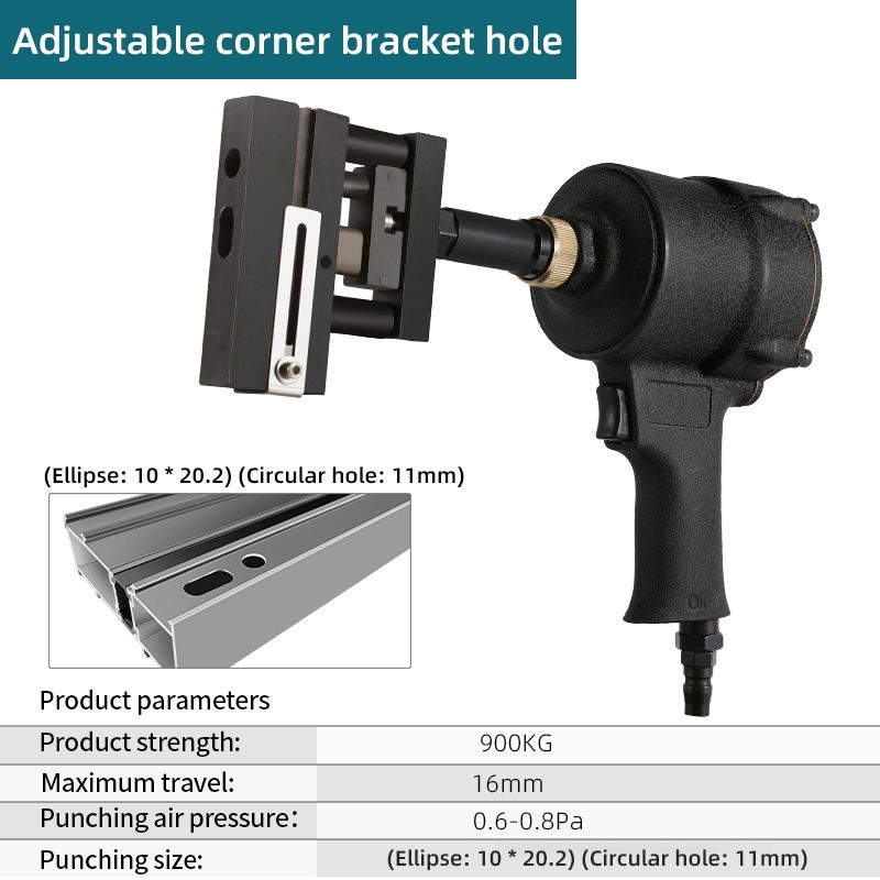 Adjustable corner bracket hole thumbnail 4