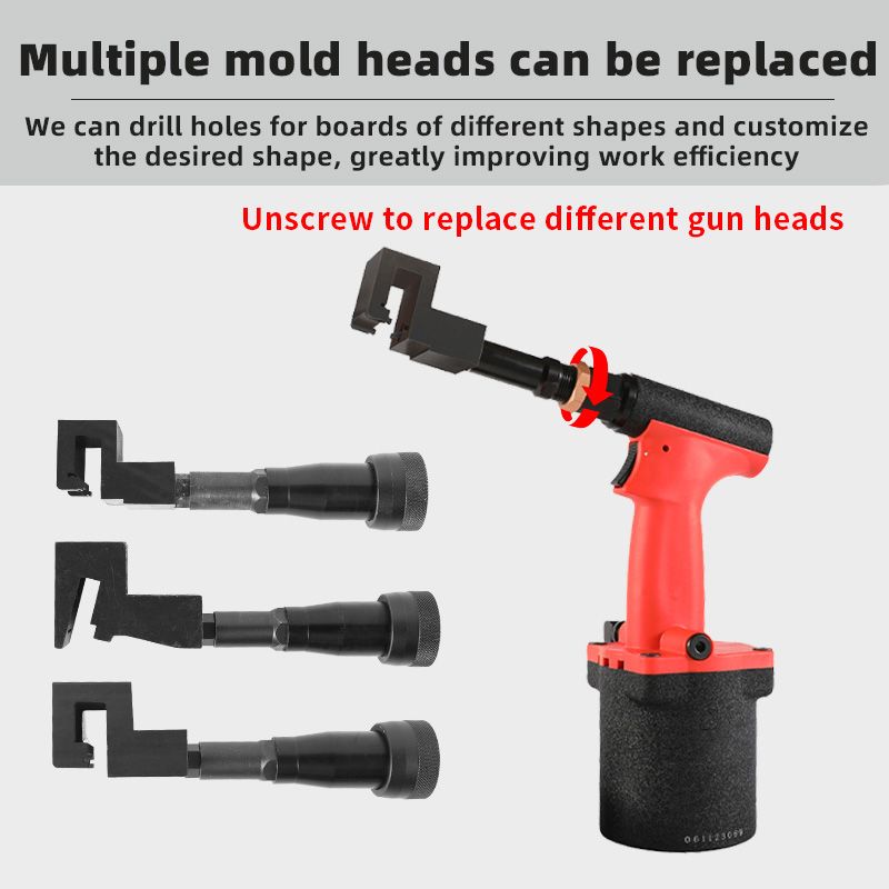 High-capacity drainage hole-Pneumatic-red thumbnail 3