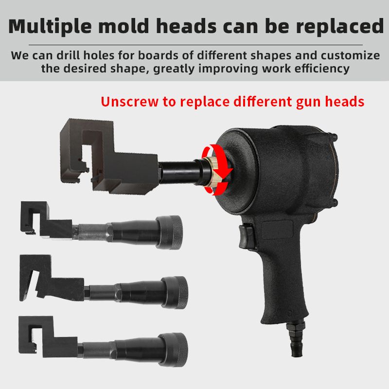 Corner bracket hole-Pneumatic-black thumbnail 2