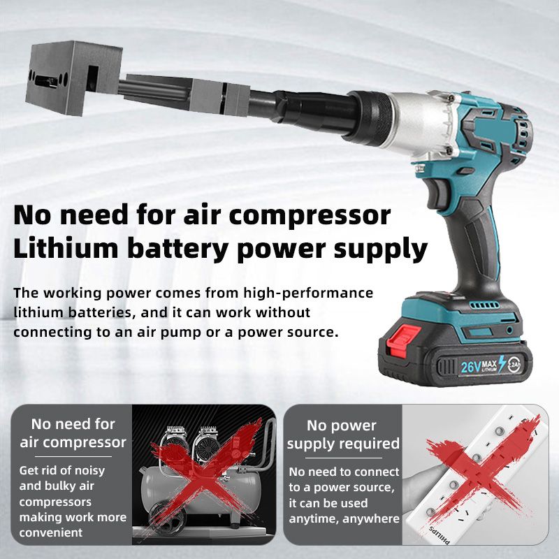 Handle hole-Electric-blue thumbnail 3