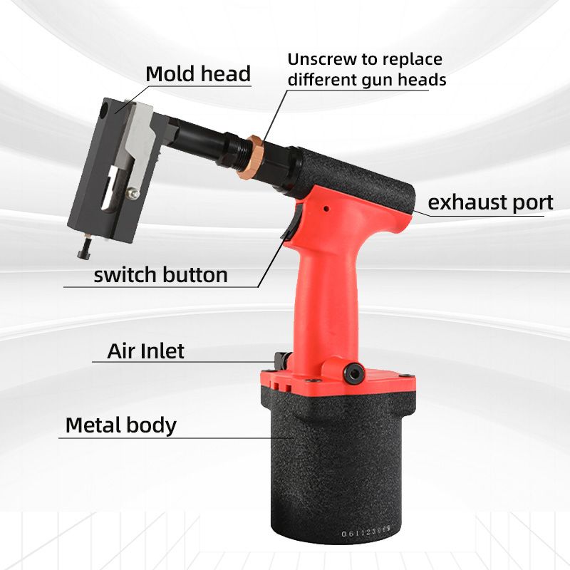 Corner bracket hole-Pneumatic-red thumbnail 4