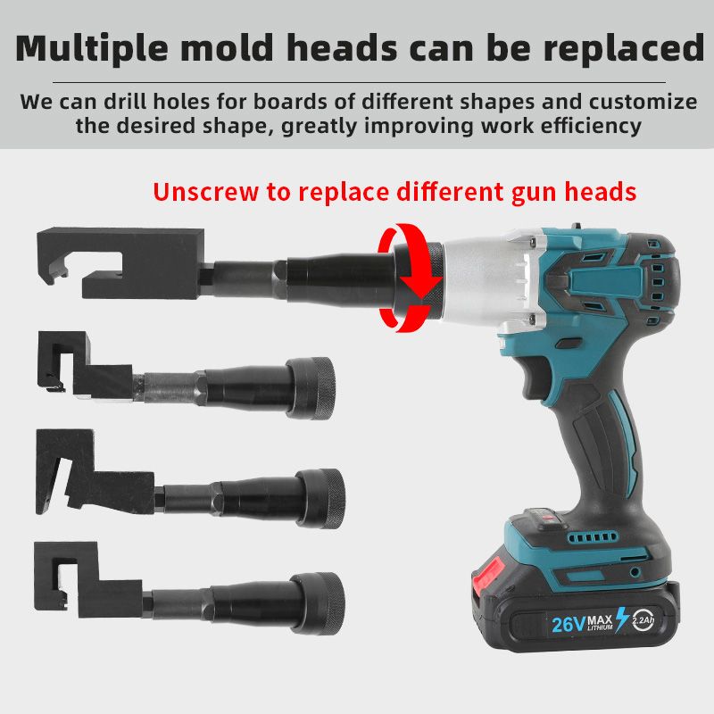 Corner bracket hole-Electric-blue thumbnail 4