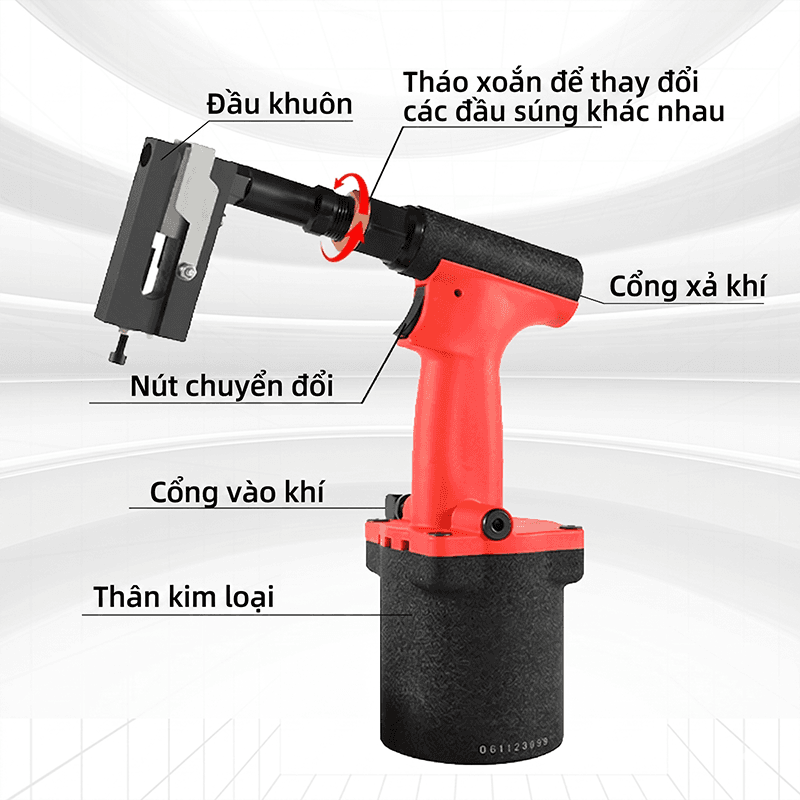 Lỗ thoát nước công suất lớn-Khí nén-đỏ thumbnail 4