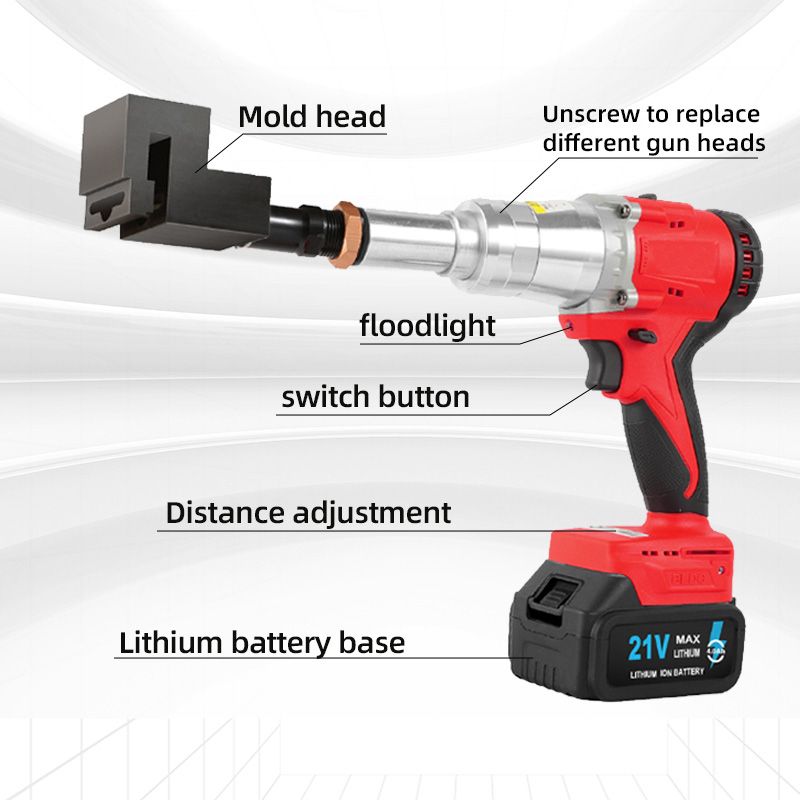 Butterfly hole-Electric-red thumbnail 4