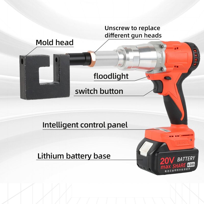 8mm circular hole-Electric-orange thumbnail 2