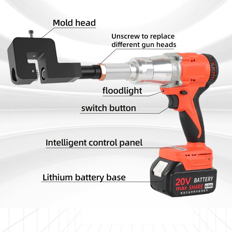 Circular hole of angle iron-Electric-orange thumbnail 4