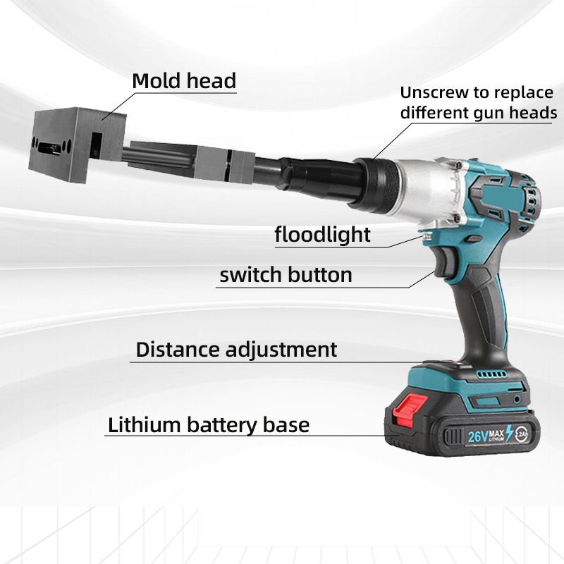 Handle hole-Electric-blue thumbnail 4