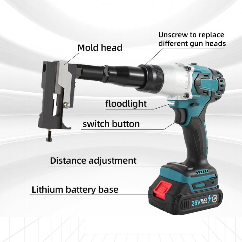 Corner bracket hole-Electric-blue thumbnail 3