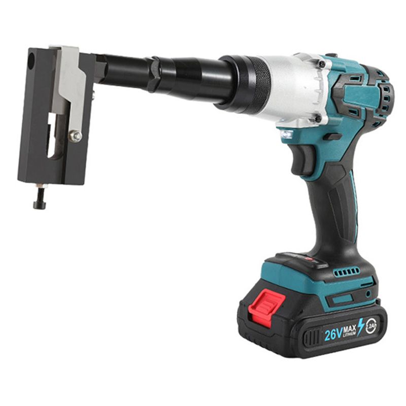 Corner bracket hole-Electric-blue